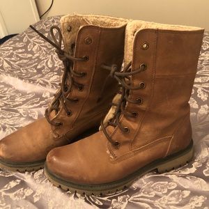 Roots Brown Leather Boots